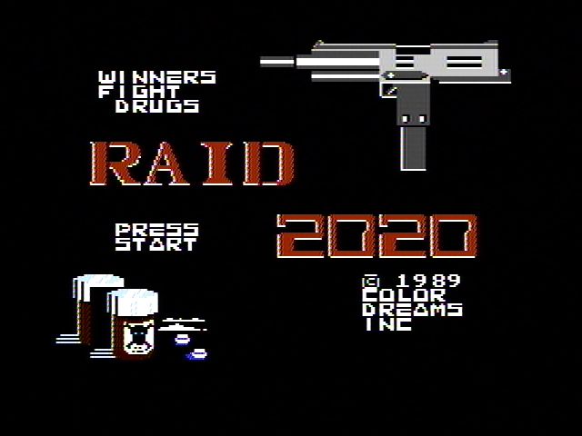 Raid 2020 screenshot 3 for NES